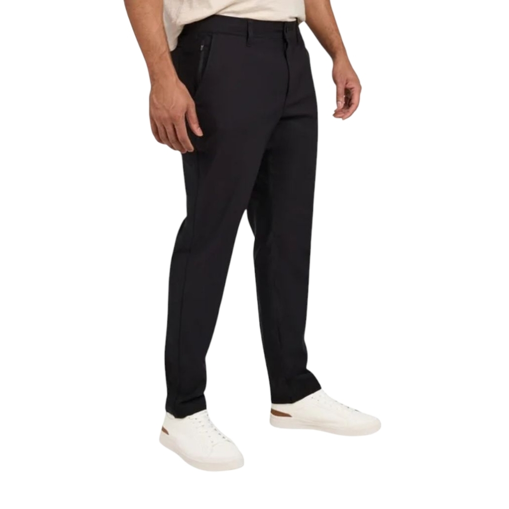 Men's Weatherproof Vintage Hybrid Tech Regular Taper Pants Black Size 38x30 NWT - Picture 2 of 11